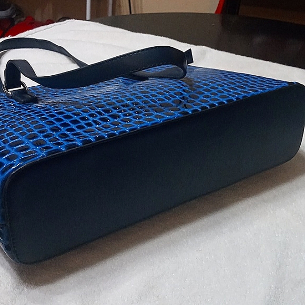 Blue Dasein snake print purse - Picture 5 of 5